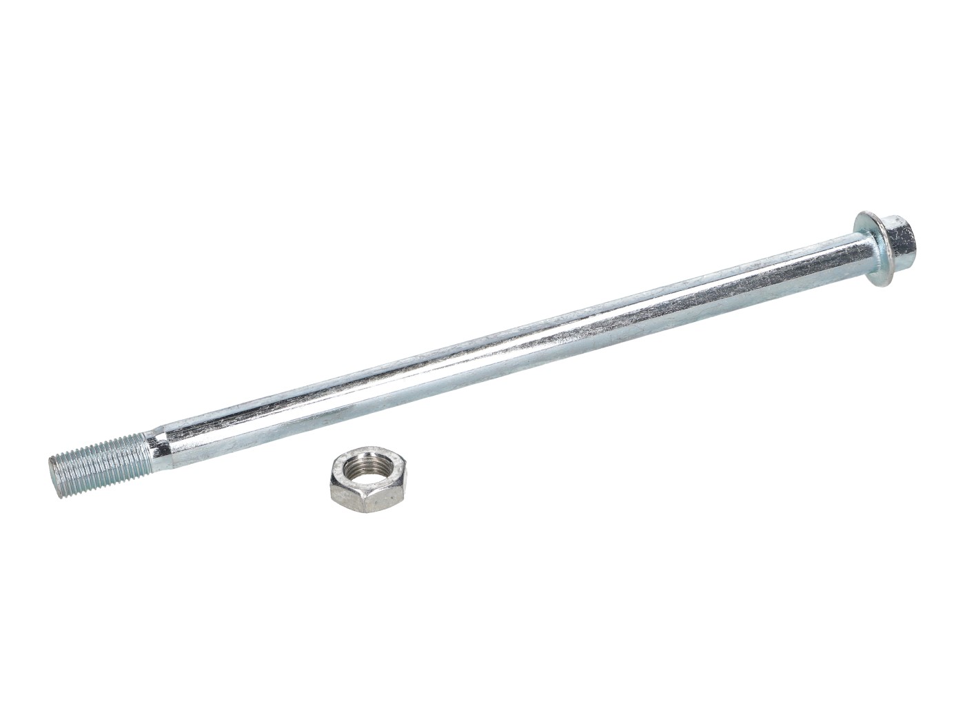 Achse Hinterrad / Schwingachse 12mm x 240mm für Derbi Senda 00-, Aprilia RX, SX, Gilera RCR