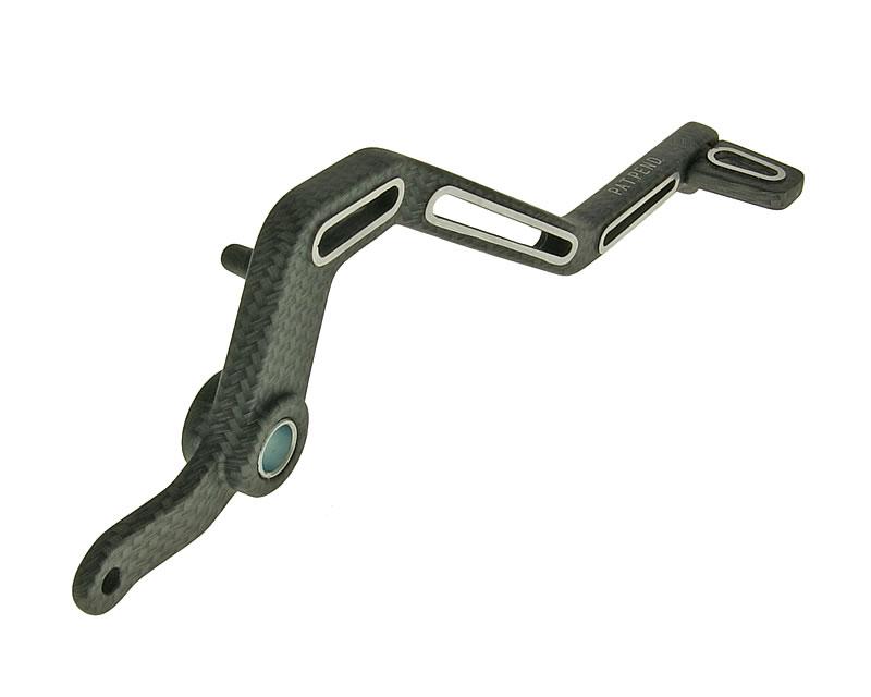 Bremspedal Aluminium Carbon-Look für MBK X-Power, Yamaha TZR