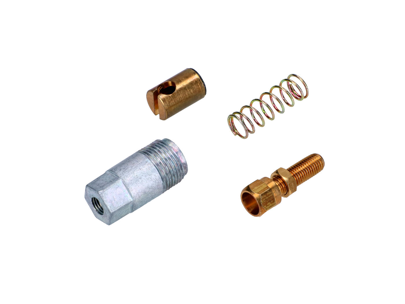 Choke Starterschieberkappe, Feder, Kolben und Dichtung 16N1, 16N3, 19N Vergaser für Simson S50, S51, S53, S70, S83, SR50, SR80, Schwalbe, Star, Sperber, Habicht