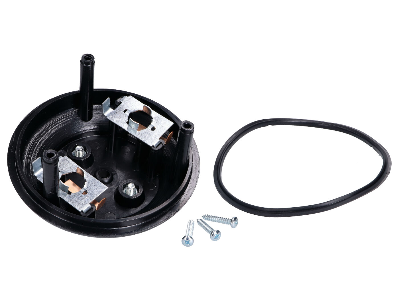 Lampenträger / Unterteil Rücklicht 120mm rund für Simson S50, S51, S70, SR50, SR80, KR51/2 Schwalbe