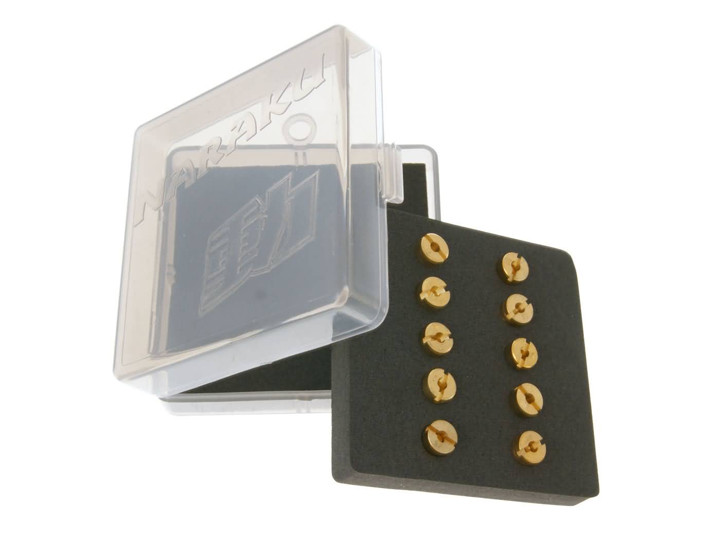 Vergaser Hauptdüsenset Naraku M5 für Dellorto Vergaser 70-88