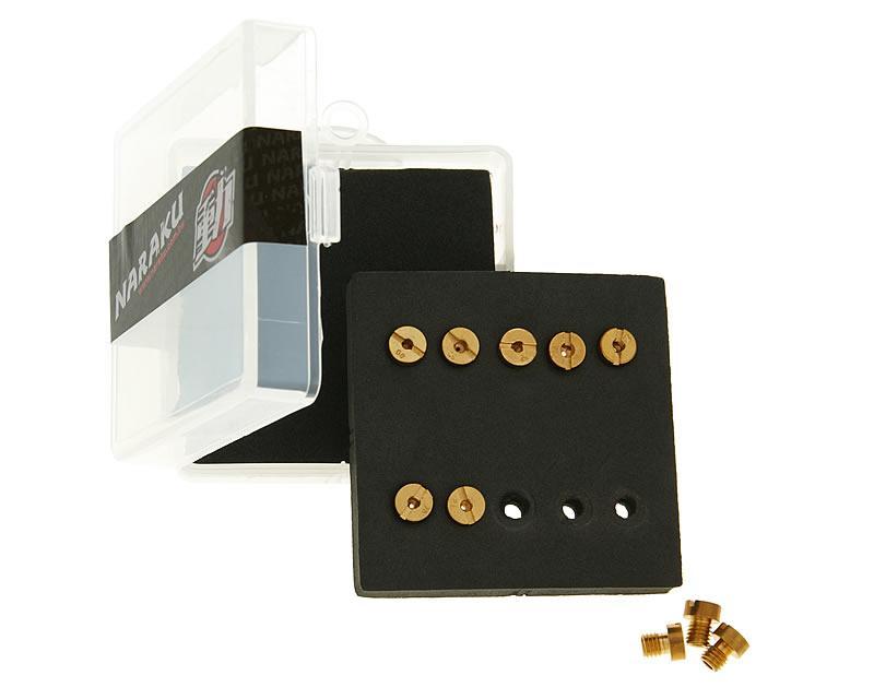 Vergaser Hauptdüsenset Naraku M5 für Dellorto Vergaser 90-110