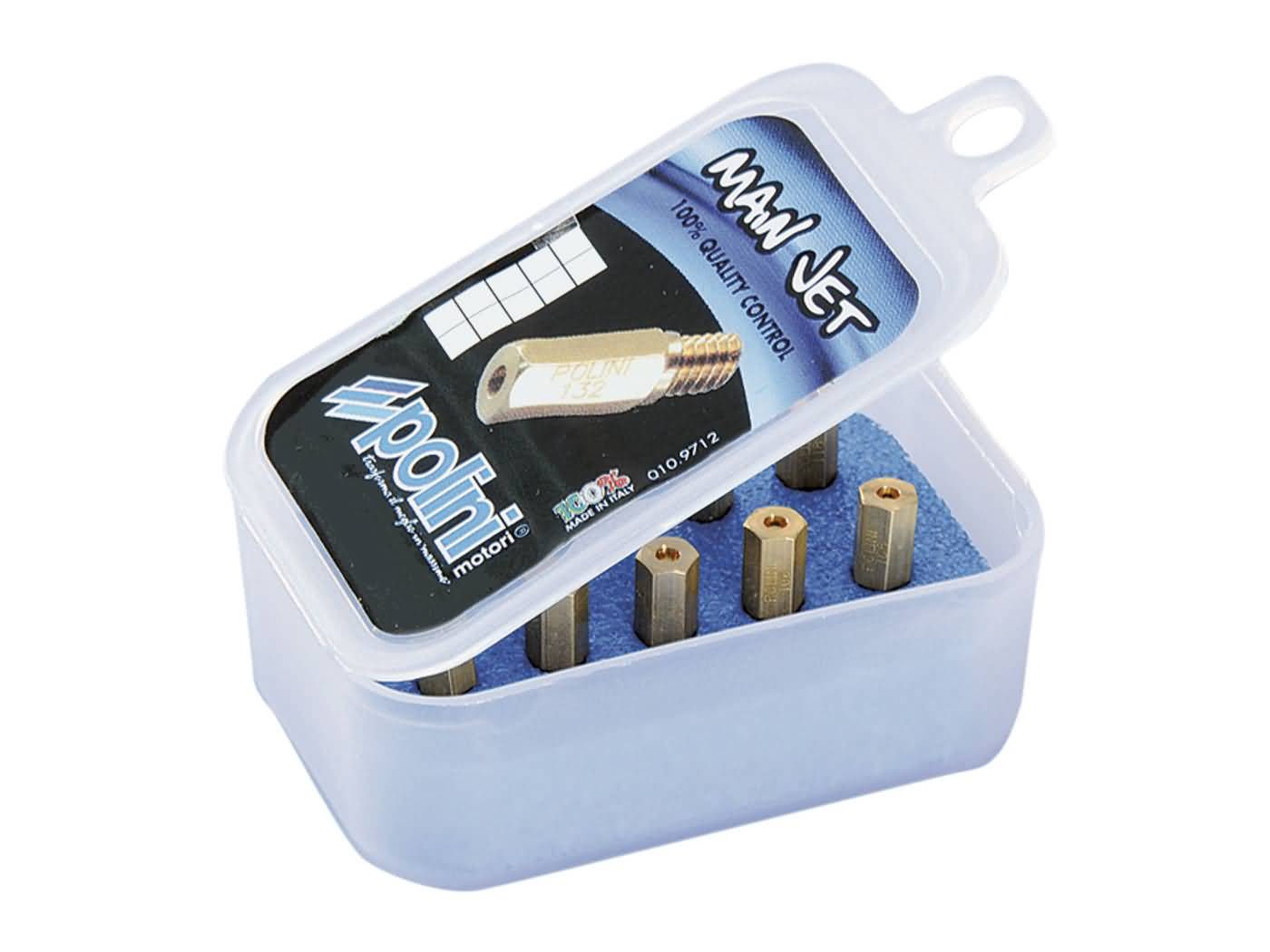 Vergaser Hauptdüsenset Polini für Keihin PWK, Polini CP, OKO, Naraku, Stage6 Vergaser 81-99