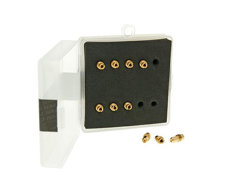 Vergaser Nebendüsenset Naraku für Dellorto Vergaser PHBG - PHBD 30-50 - 10 Stück